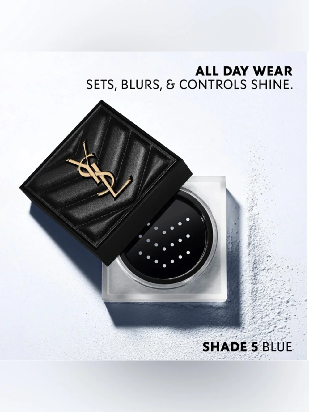 *BRAND NEW* Yves Saint Laurent HYPER BLUR Multi-Use Loose Powder 05 Blue - Picture 2 of 7